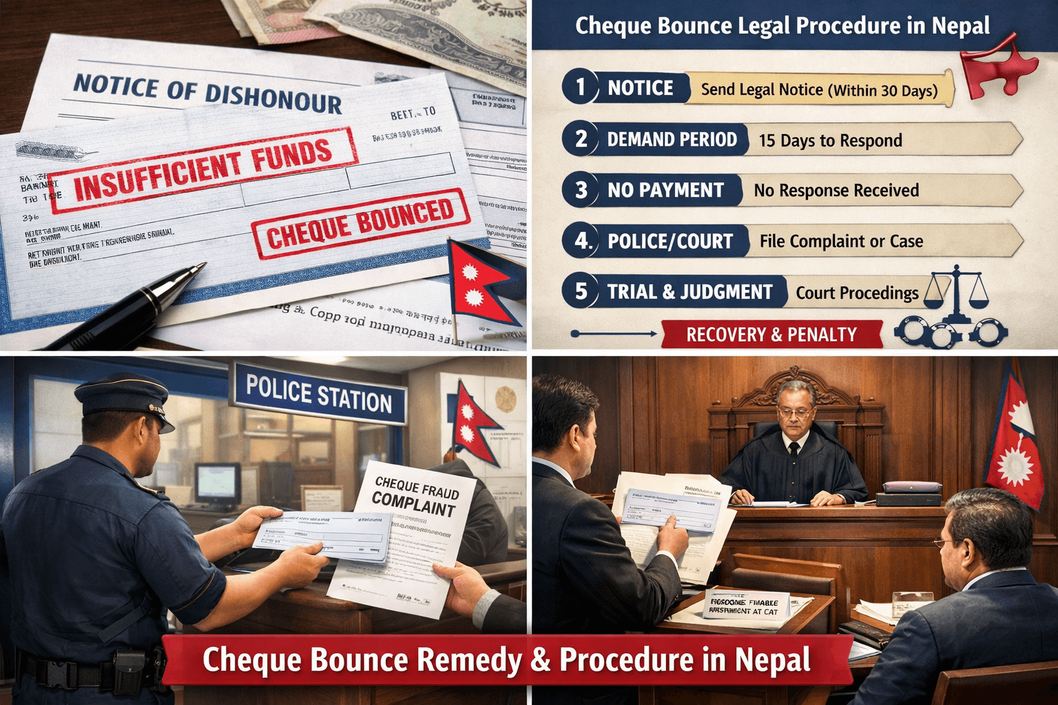 Cheque Bounce Remedy and Procedure in Nepal